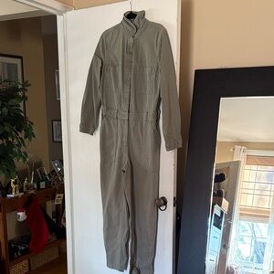 Old Navy Sz M Women's Army Green Jumpsuit